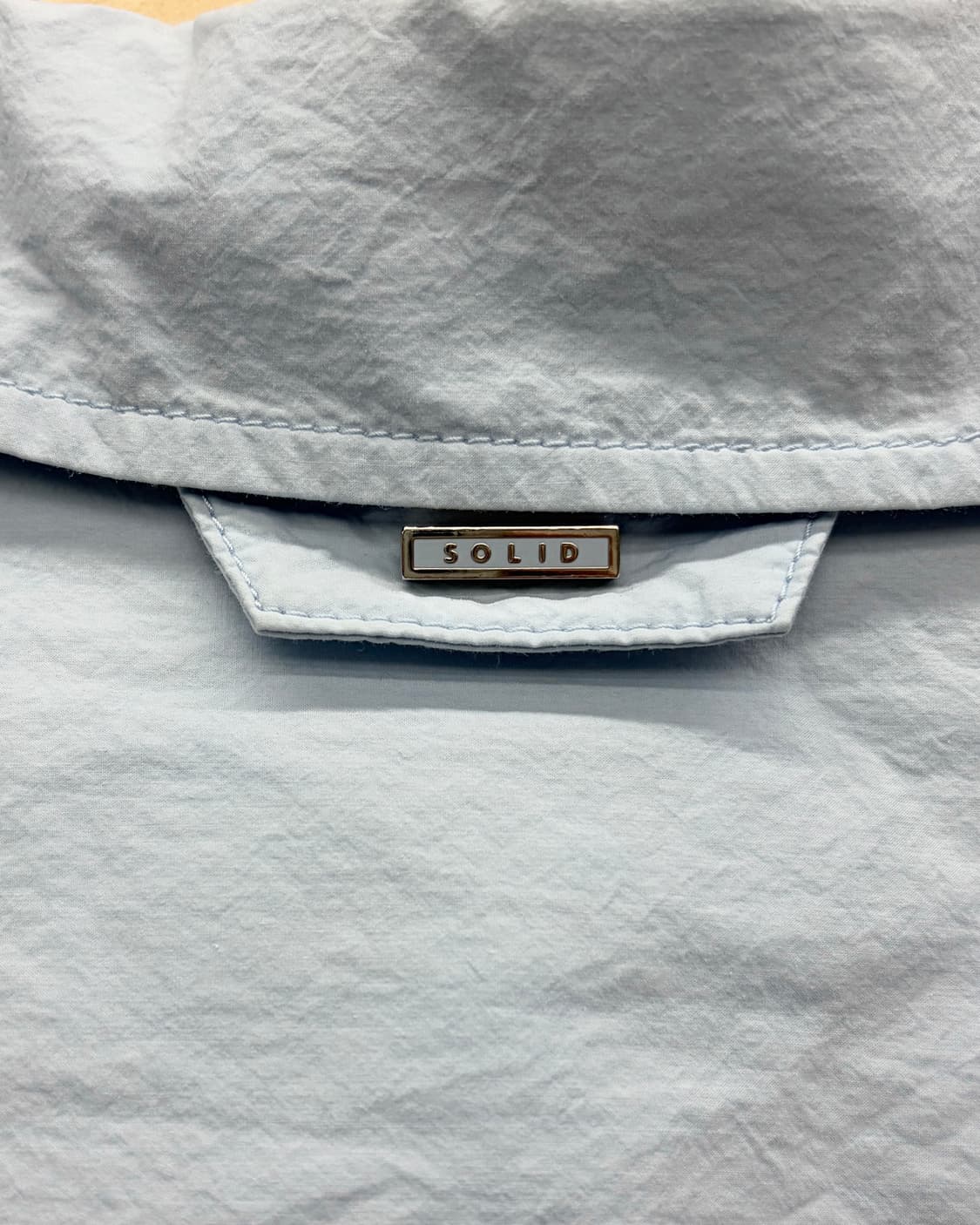 솔리드 옴므 코튼쉘 블루종 자켓 상품이미지5