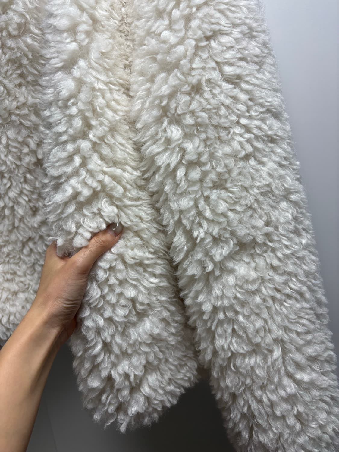 자라 양털 퍼자켓 상품이미지3