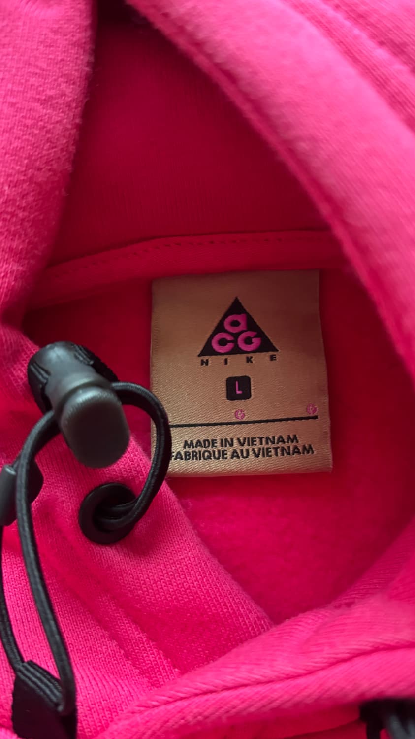 ACG 후드 핑크 상품이미지4