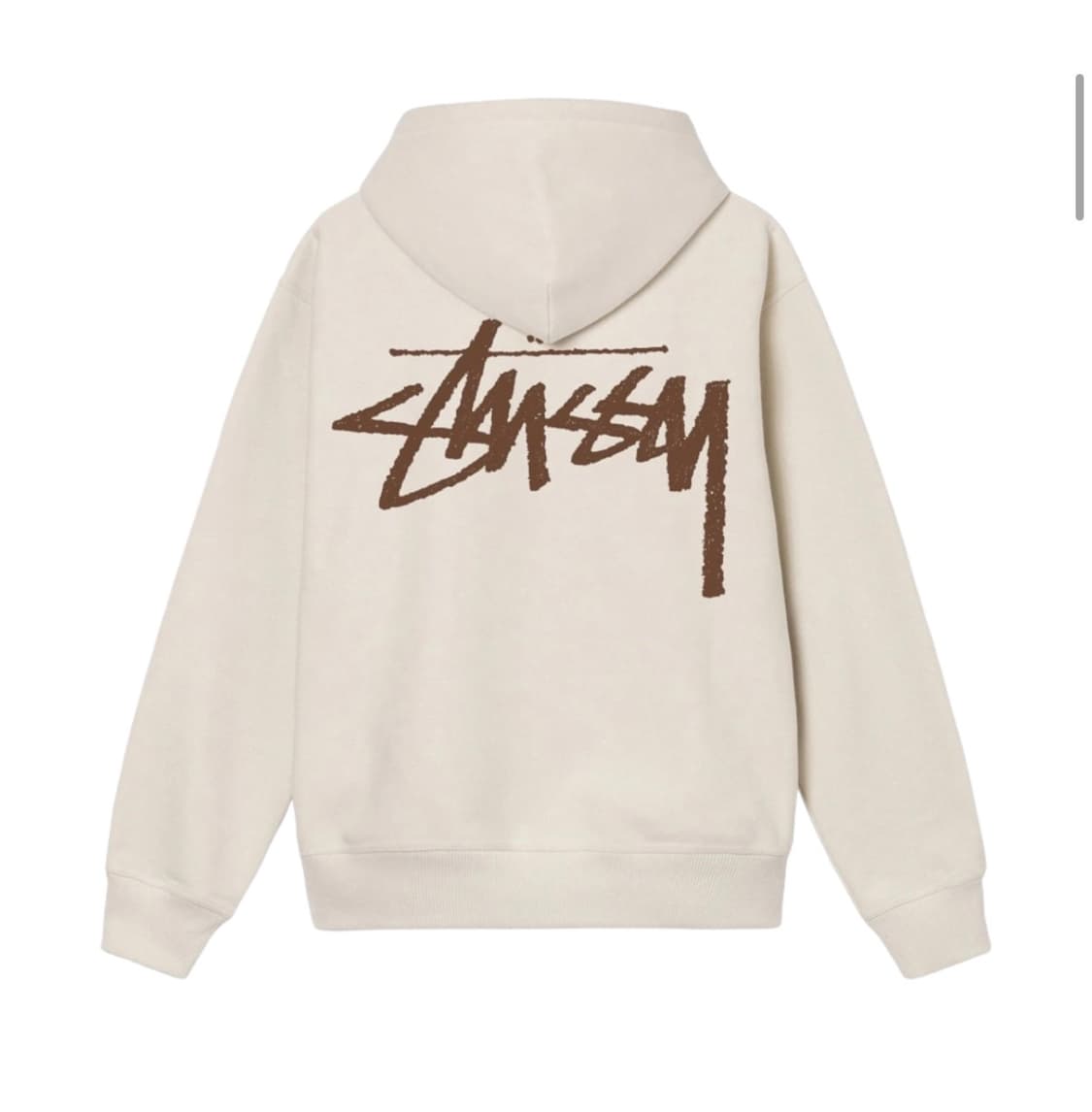 스투시 빅 스탁 후드 퍼티 아이보리 상품이미지2