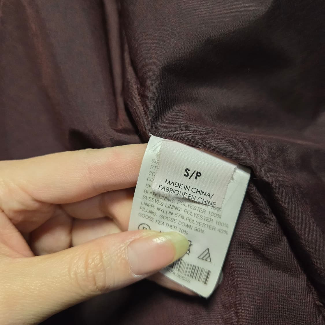 클럽모나코 여성 울 구스다운 베스트  상품이미지4