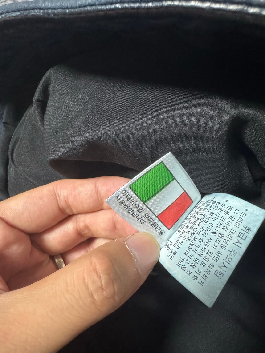 Italy 램스킨 라이더자켓 상품이미지7