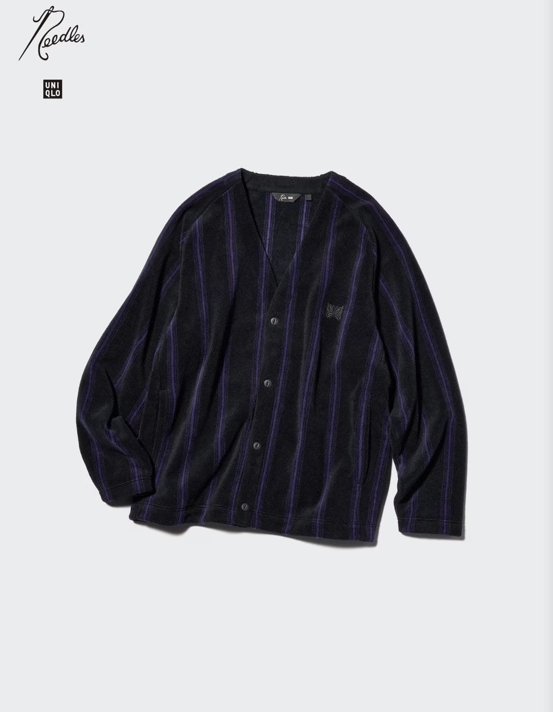 유니클로x니들스 후리스오버사이즈 가디건 상품이미지1