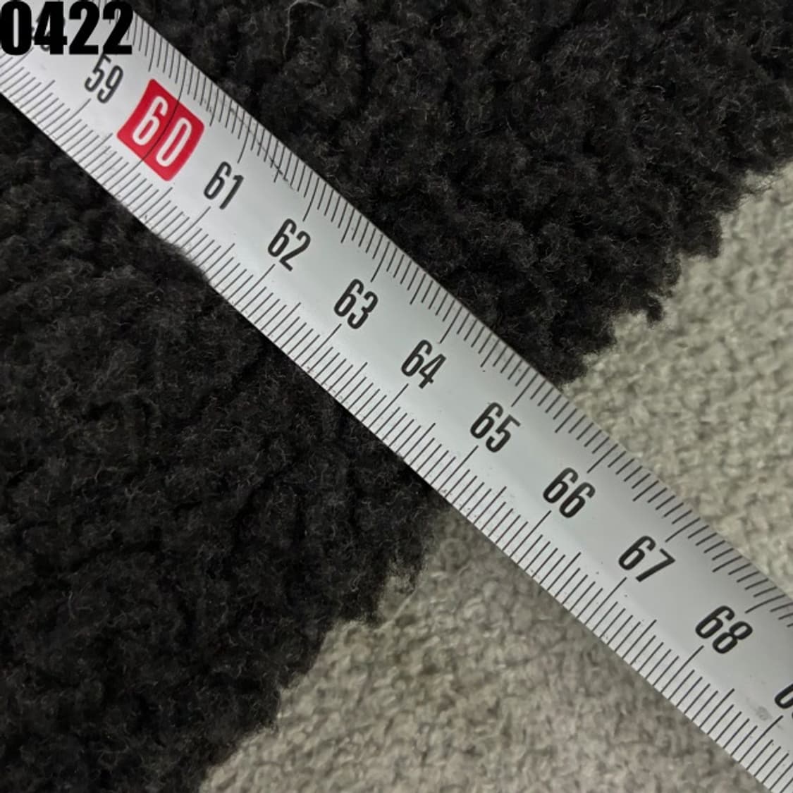 닥스 블랙 뽀글이 양털 자켓 15y 상품이미지5