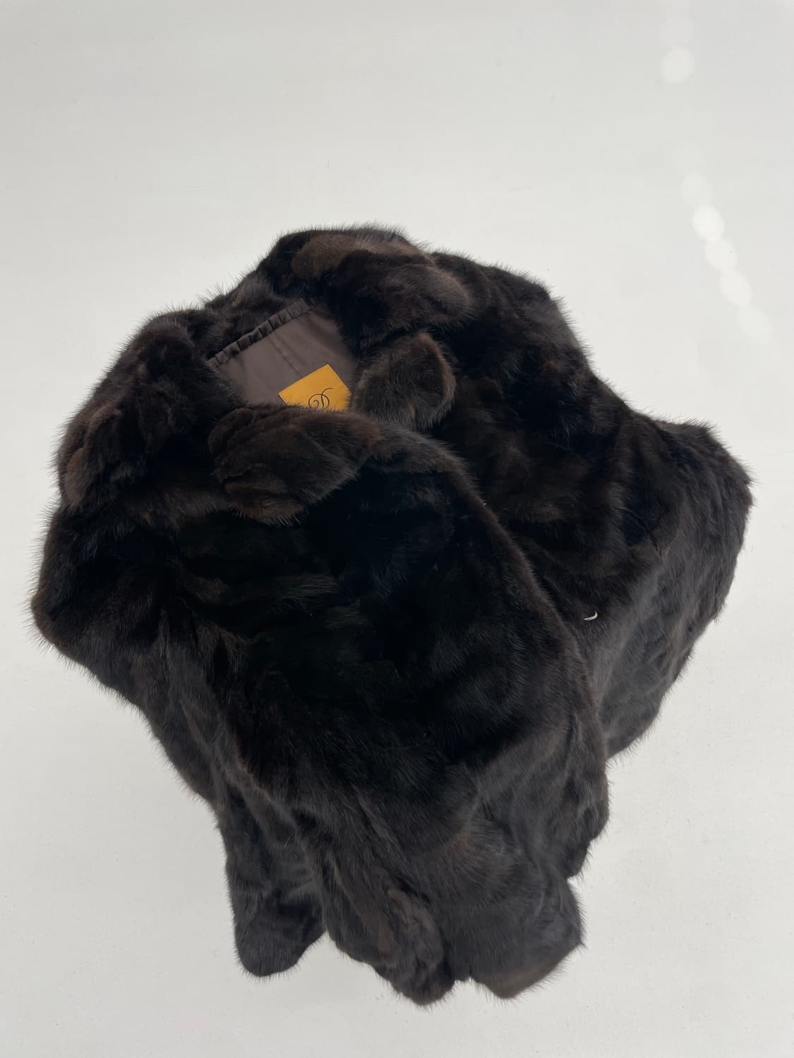 Vintage Brown Fur Jacket  상품이미지4