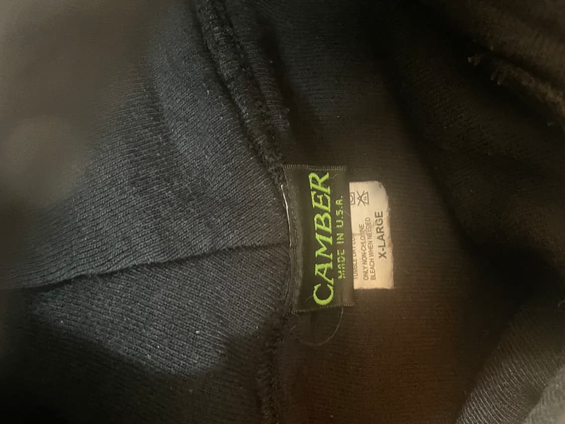 캠버 더블페이스 블랙 xl 상품이미지2