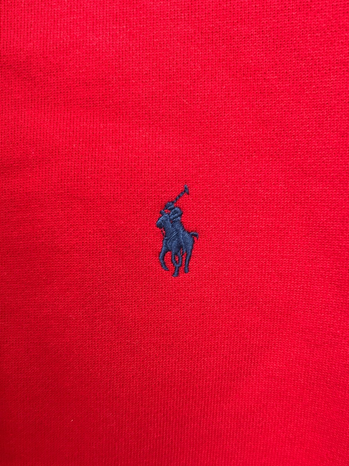 폴로 랄프로렌 신형QR 포니로고 써멀 후드집업 레드 상품이미지3