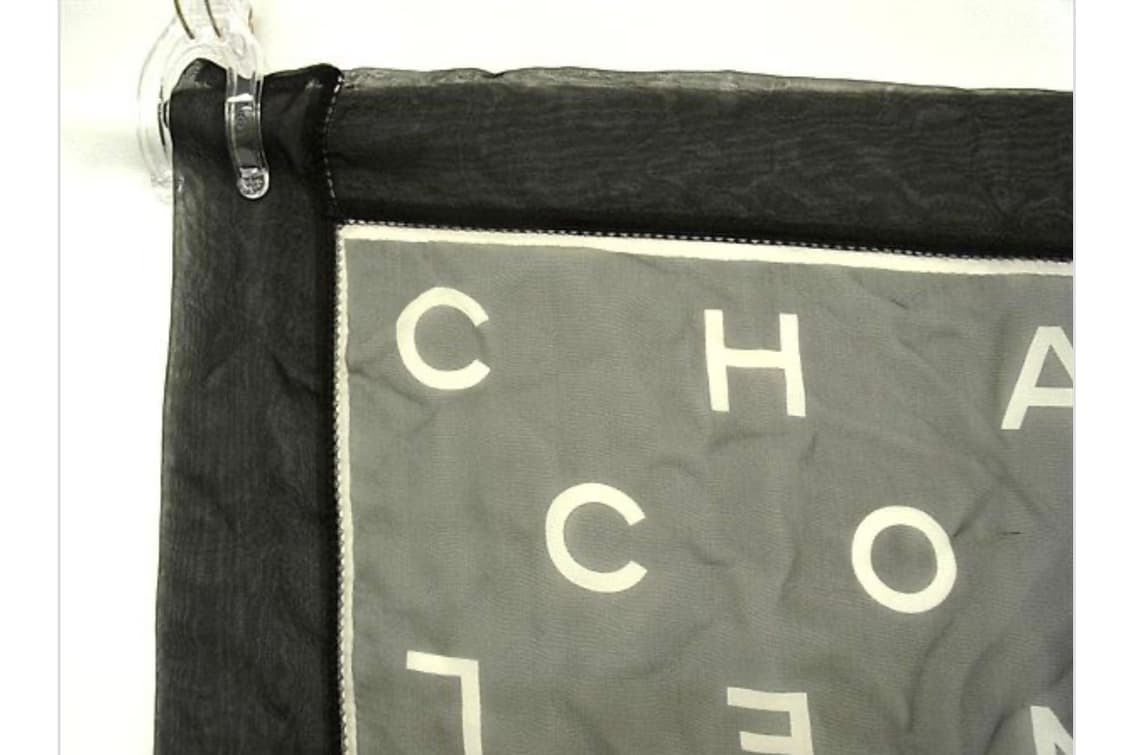 샤넬코코마크100% 실크스카프 상품이미지2