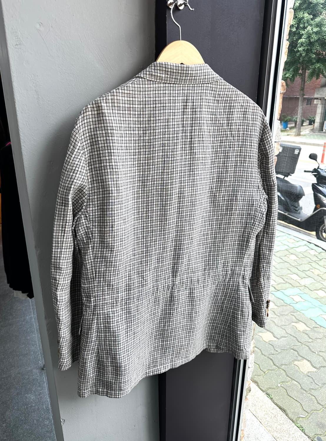 105/ 에르메스 마 체크 블레이저 자켓 상품이미지6