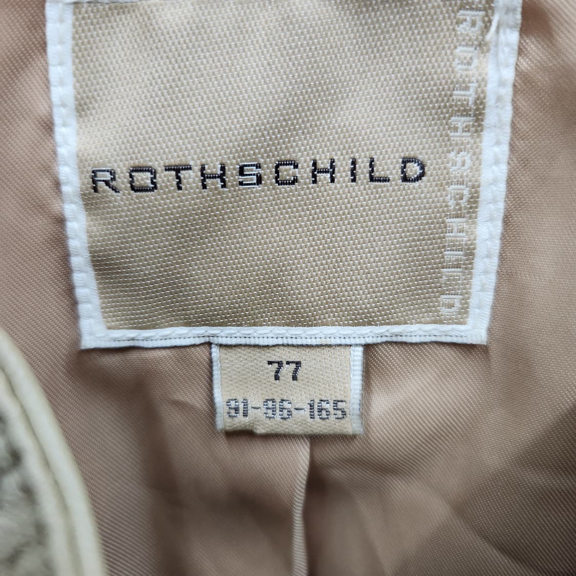 ROTHSCHILD 양가죽 집업 자켓 M 상품이미지5