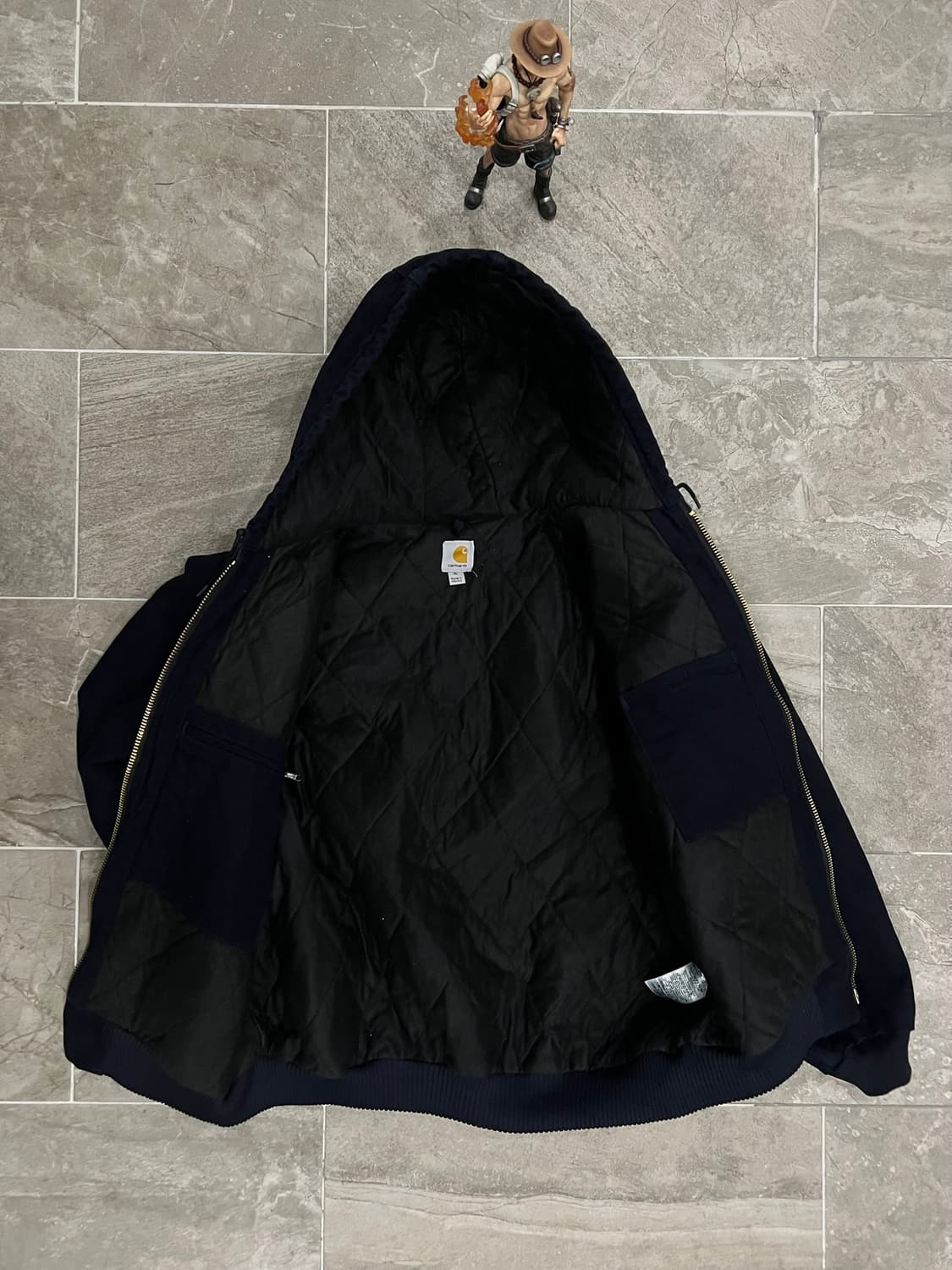 (XL) 칼하트 덕 액티브 후드자켓 J130 MDT 미드나잇 상품이미지3