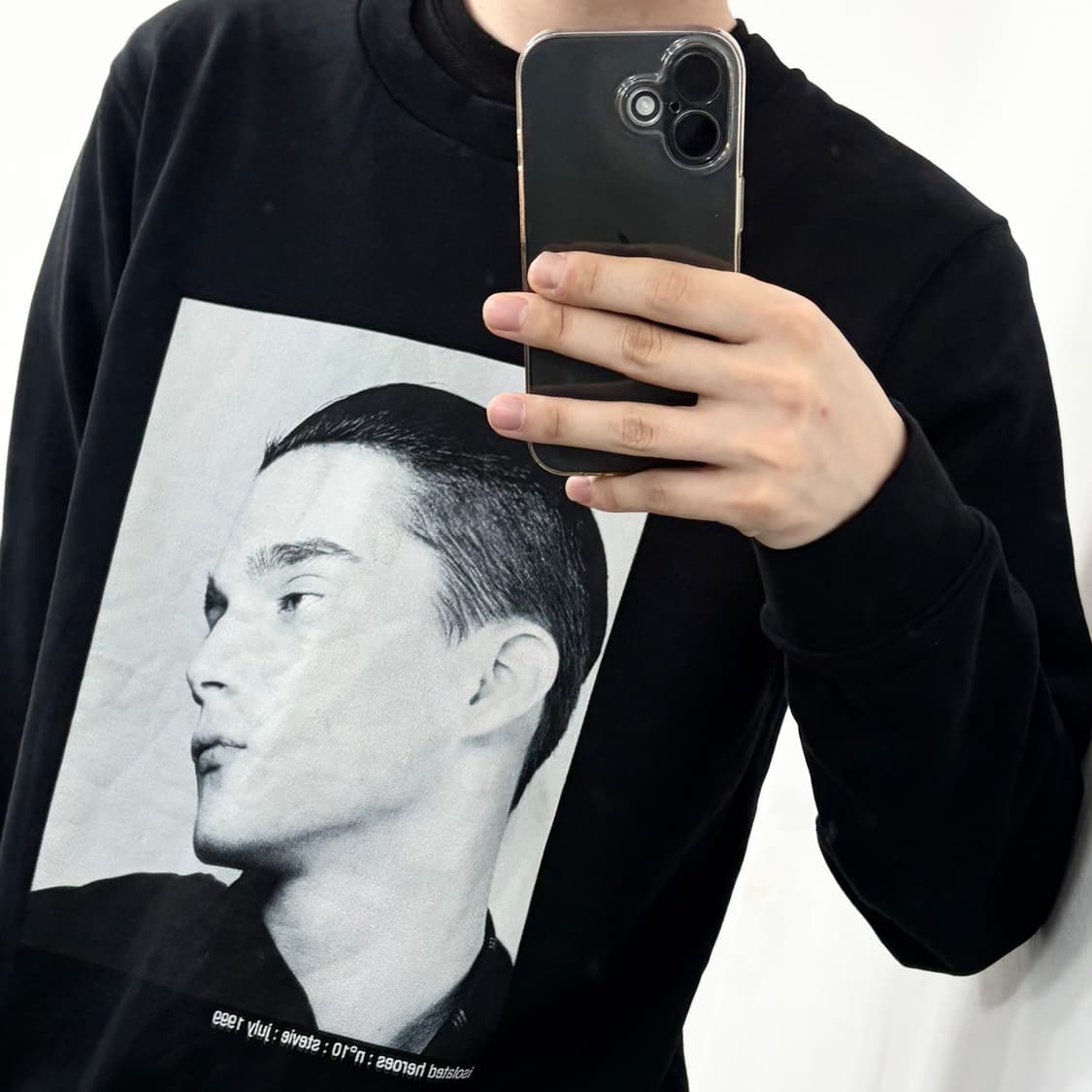 라프시몬스 아이솔레이트 맨투맨 상품이미지3