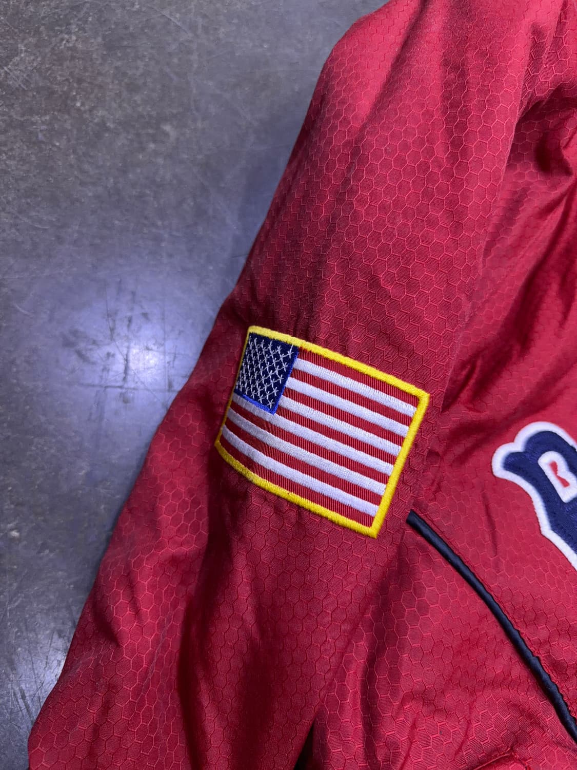 마제스틱 MLB 보스턴 레드삭스 봄버 벤치자켓 야구점퍼 S 상품이미지6