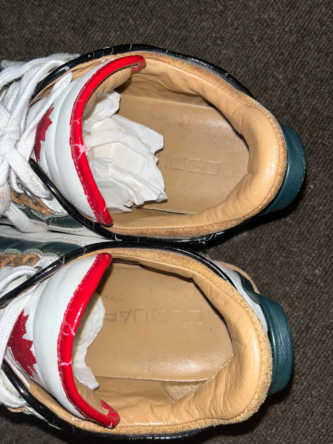 디스퀘어드2 벨루어스니커즈 41,5 (270) 상품이미지6