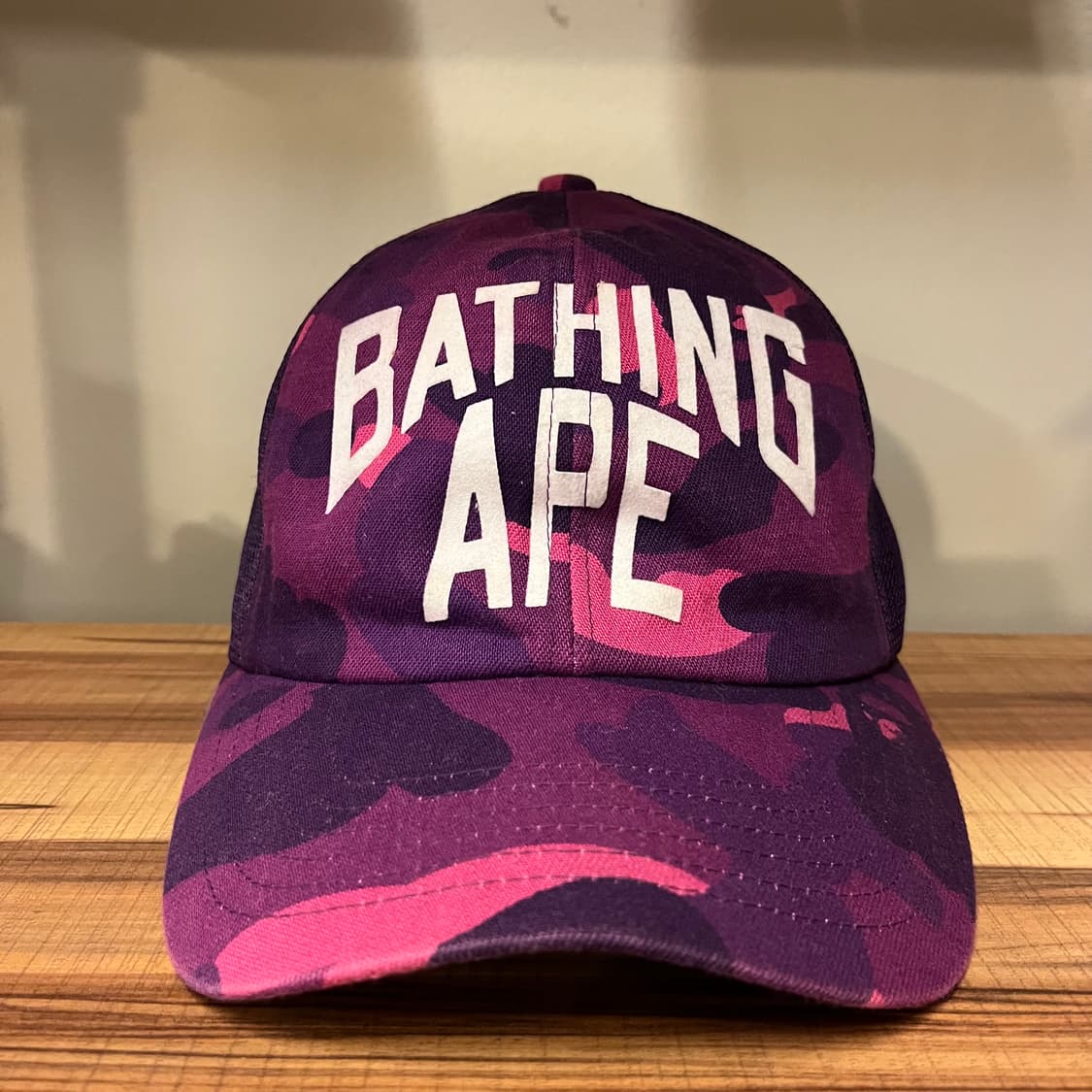 베이프 올드 메쉬캡 상품이미지1