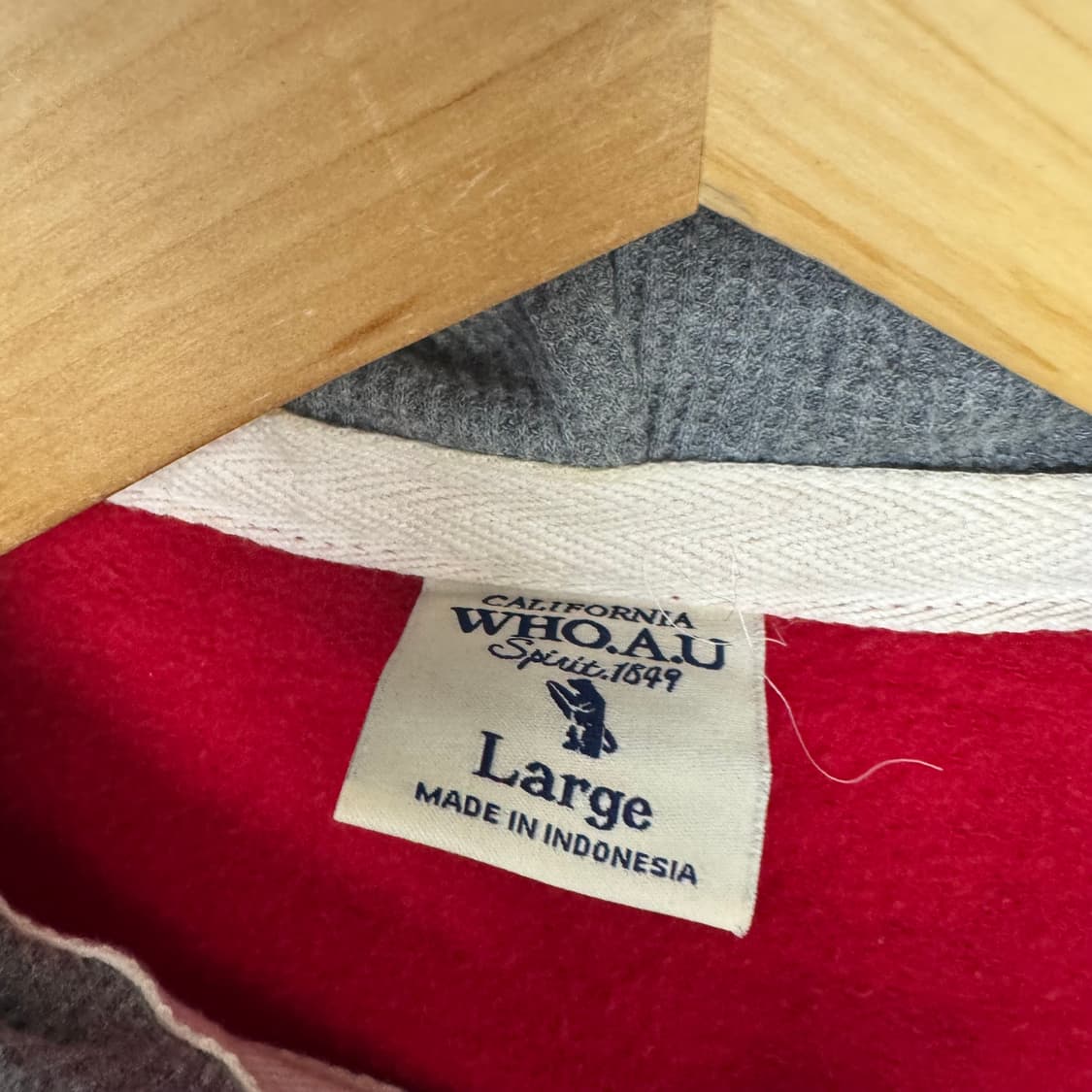 후아유 아치로고 후드집업 상품이미지3