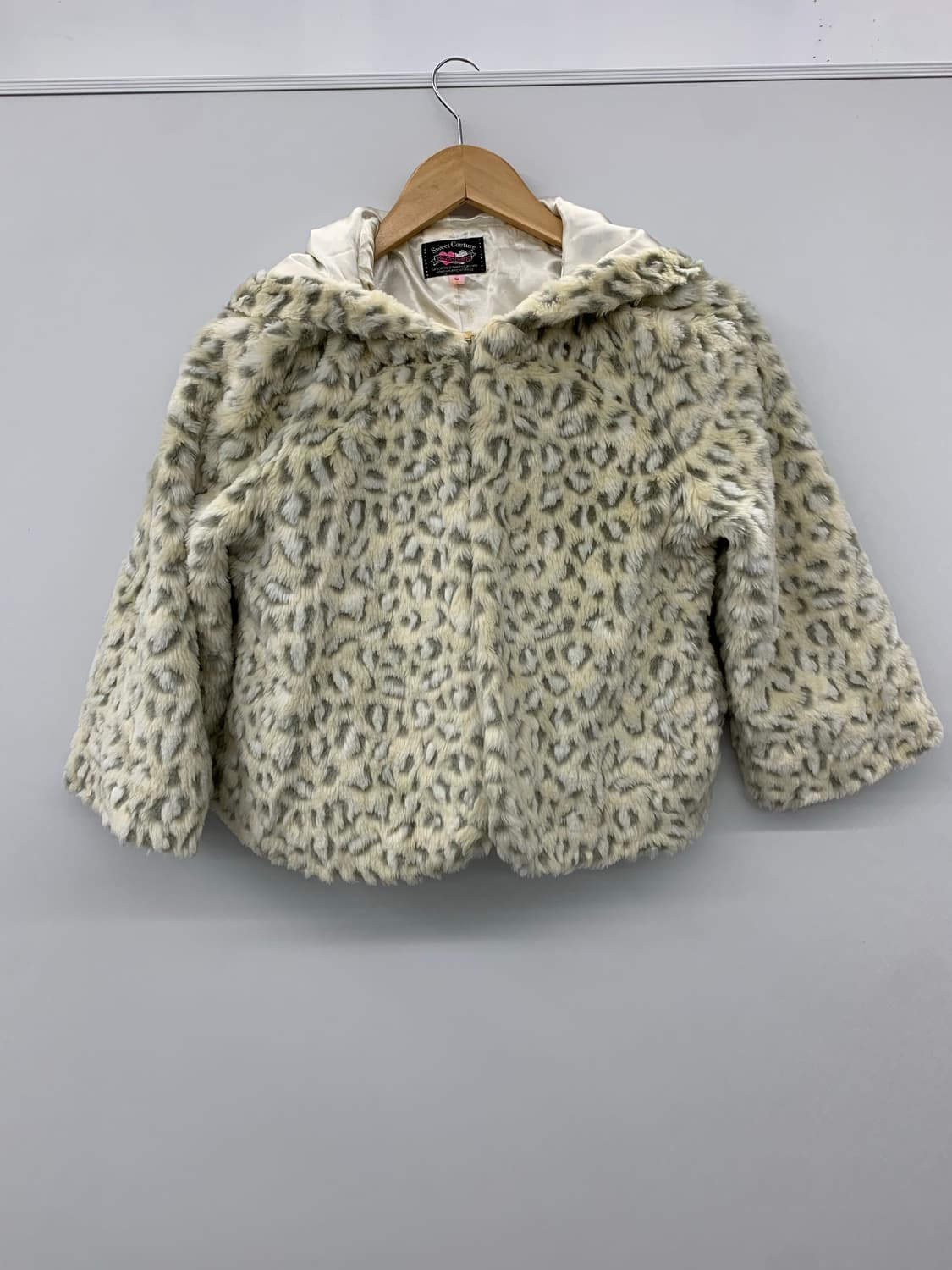 메조피아노 네코미미 레오파드 퍼자켓 상품이미지5