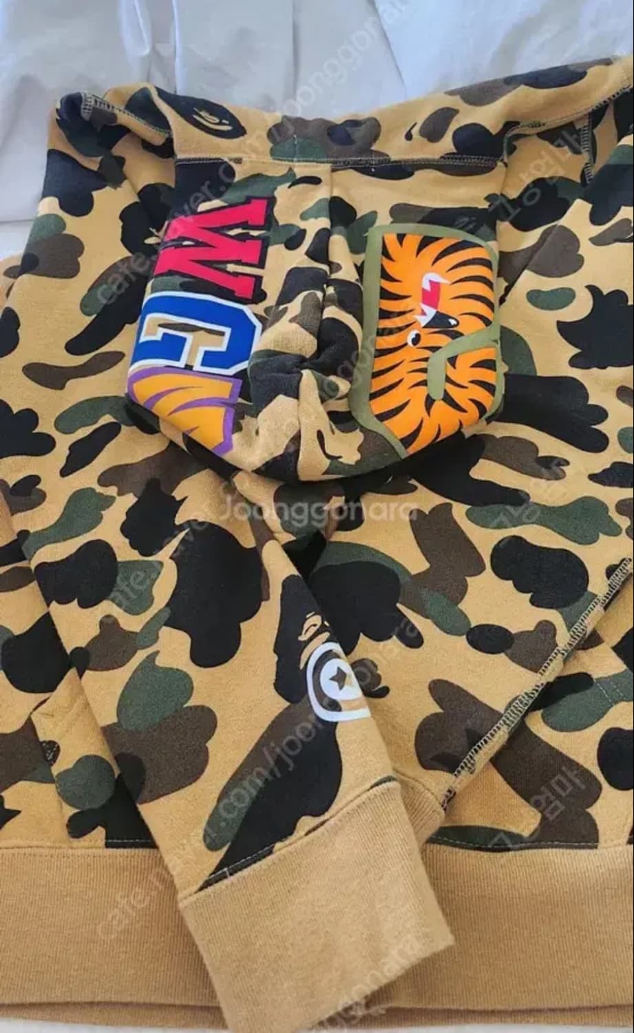 베이프 샤크 후드집업 황계 S 상품이미지8