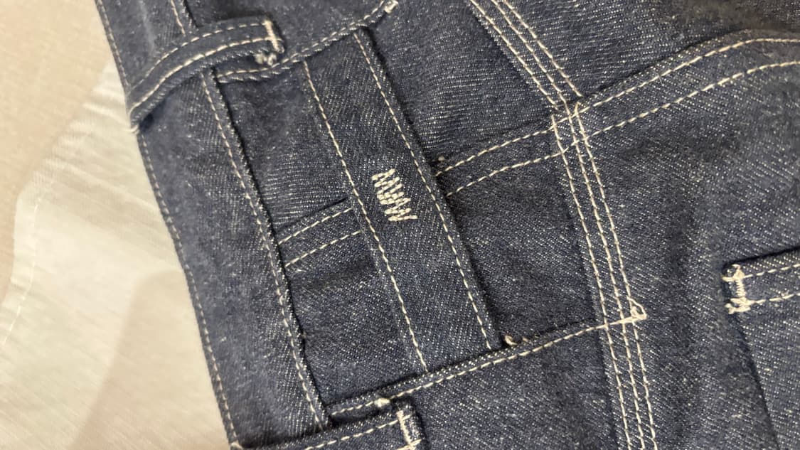 스투시 로로피아나 mmw 청바지 데님 트라우져 상품이미지4