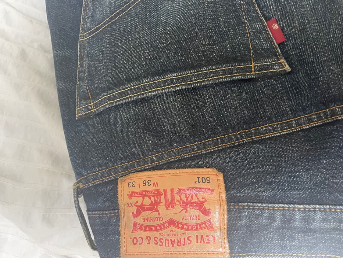 [ 36 ] 리바이스 501 W36 L33 상품이미지3