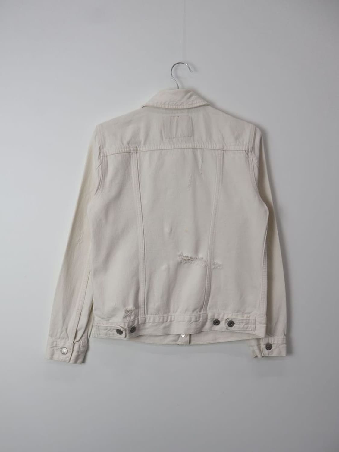 Levi’s White Denim Trucker Jacket 상품이미지5
