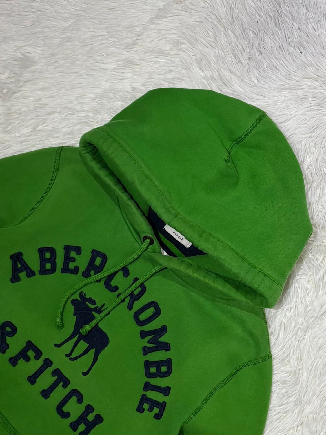 아베크롬비 빅로고 헤비스웻 후드 상품이미지4