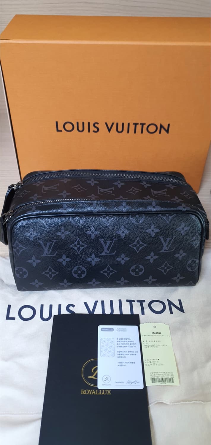 루이비통 돕키트 이클립스 클러치백/파우치백 새상품급 정품(감정서O) 상품이미지3