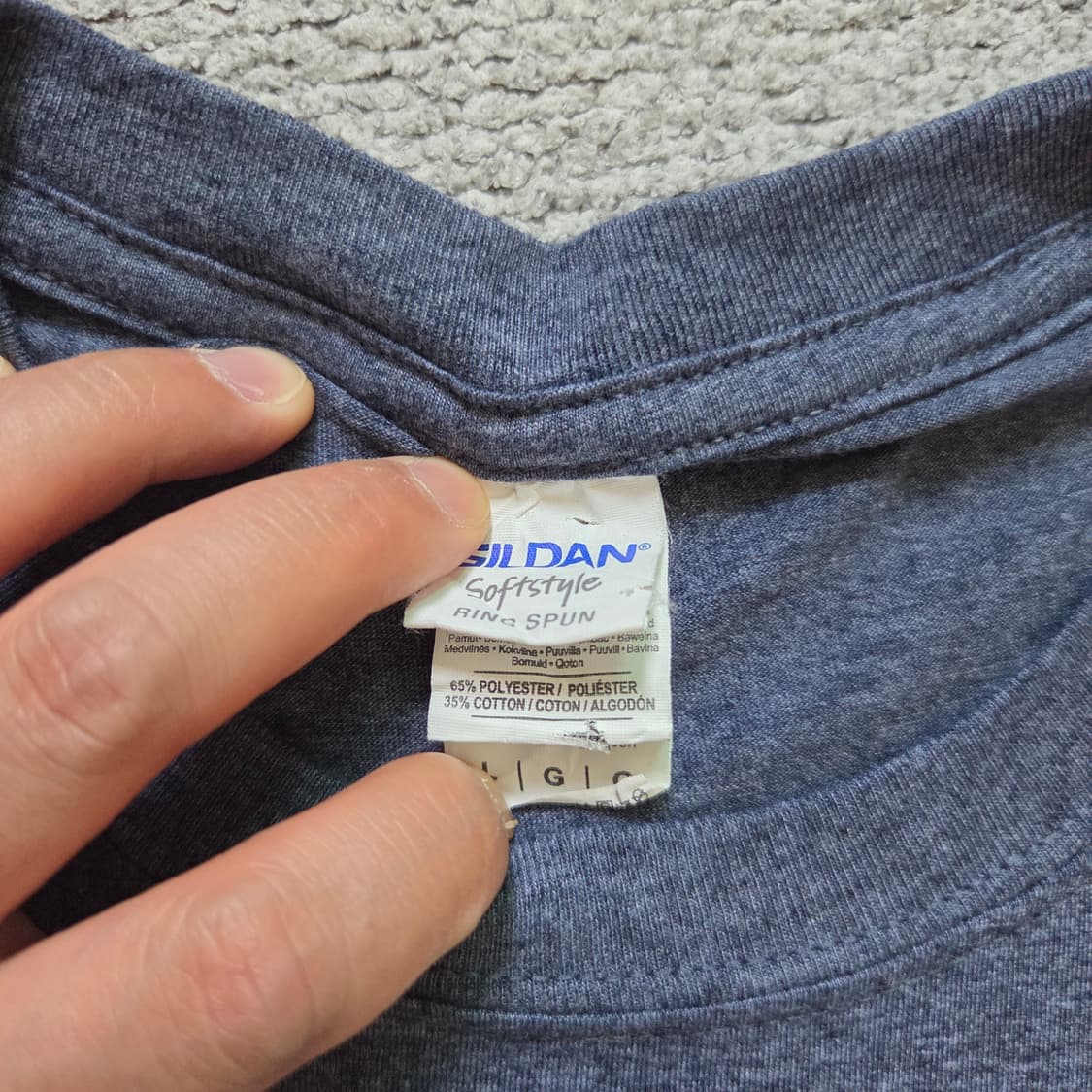 Gildan 빈티지 반팔 티셔츠 L(100) 상품이미지3