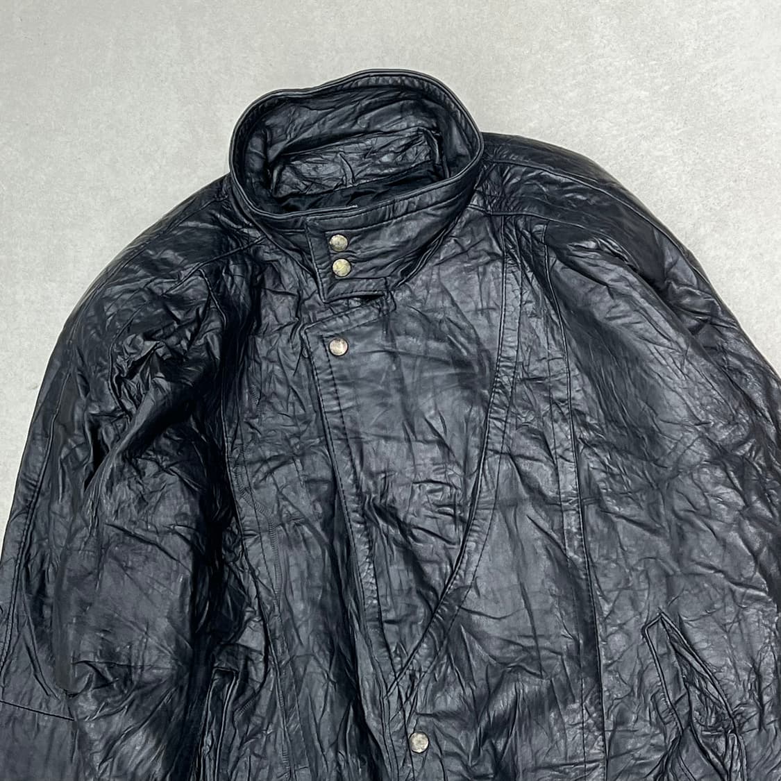 코사노바 레더 봄버자켓 s09063 상품이미지3