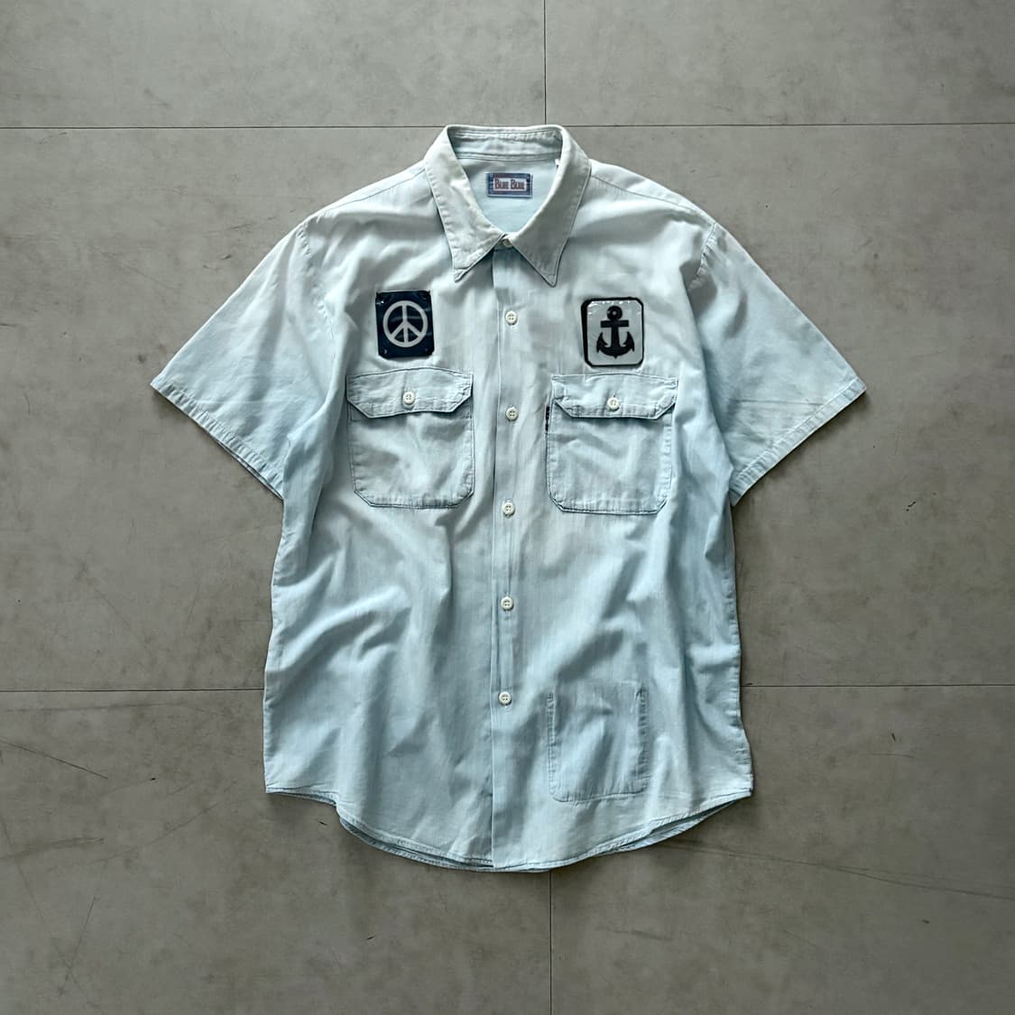 Peace Denim Shirts 상품이미지1
