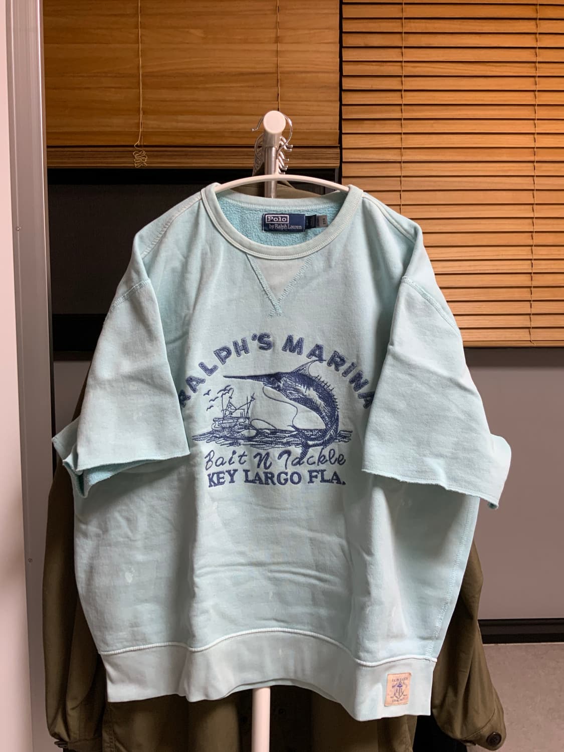 폴로 랄프로렌 랄프스 마리나 숏 슬리브 스웻셔츠 (라지) 상품이미지1