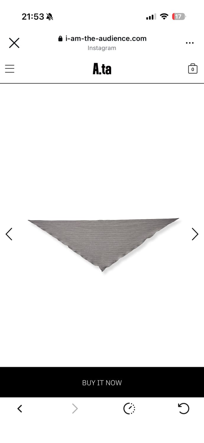 A.ta 링클 스카프 상품이미지6