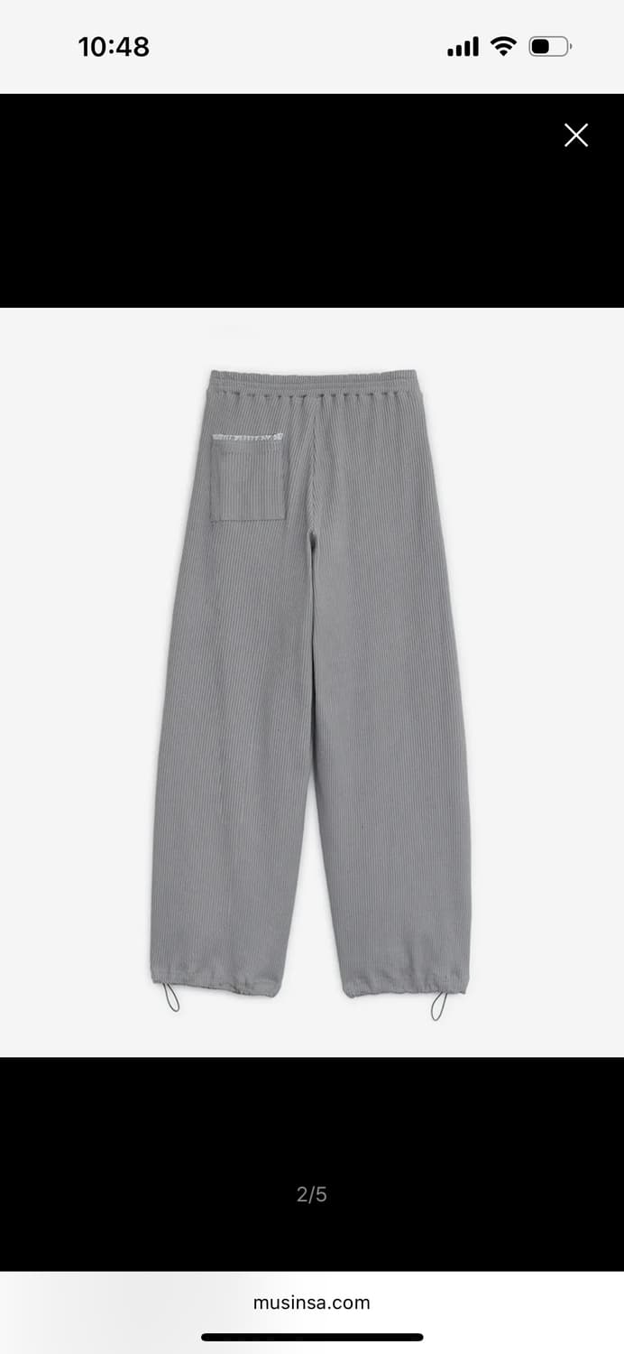 허그유어스킨 레이스 조거팬츠 상품이미지2