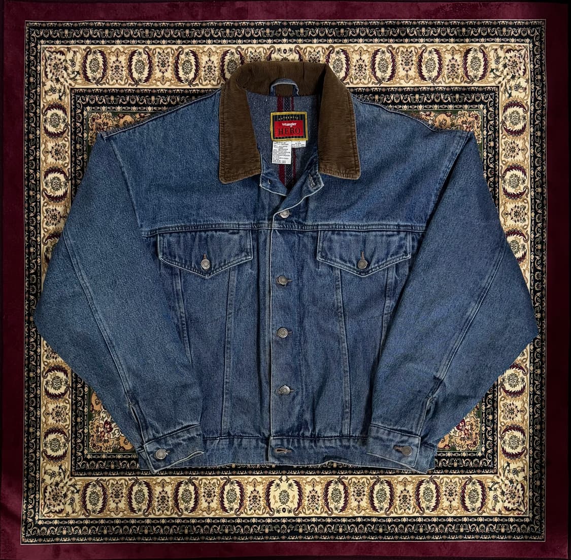 랭글러 90‘s 데님 셰르파 트러커 자켓 L 상품이미지1