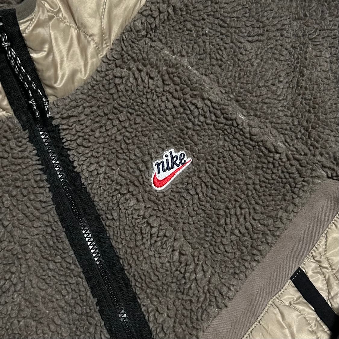 [M] Nike 나이키 헤리티지 쉐르파 후리스 후드집업 자켓 상품이미지3