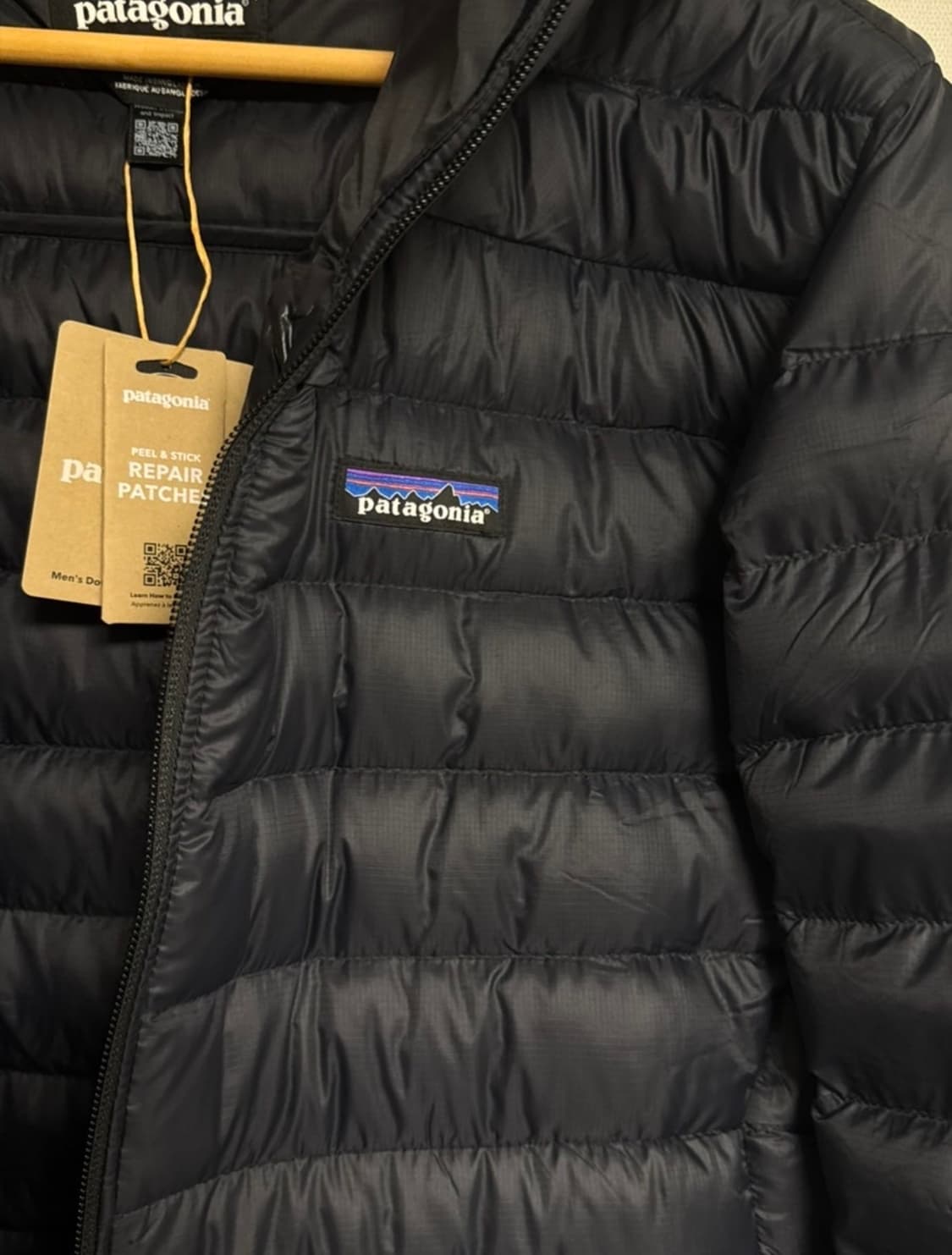 (새상품) 25FW파타고니아 다운스웨터 블랙 L 상품이미지6