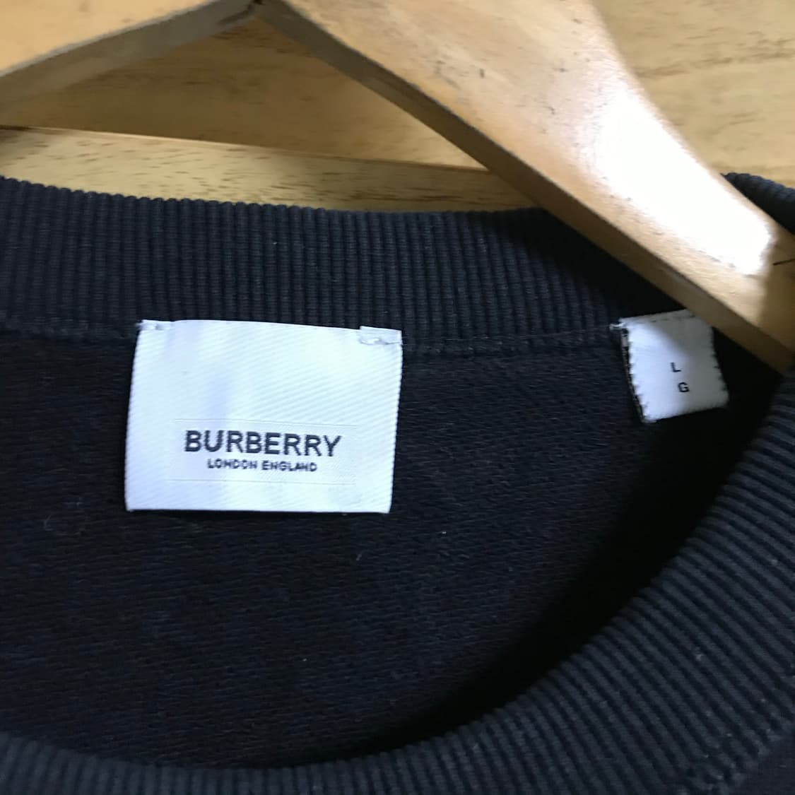 버버리 품번8037044 일본 런던로고 스웻셔츠 상품이미지3