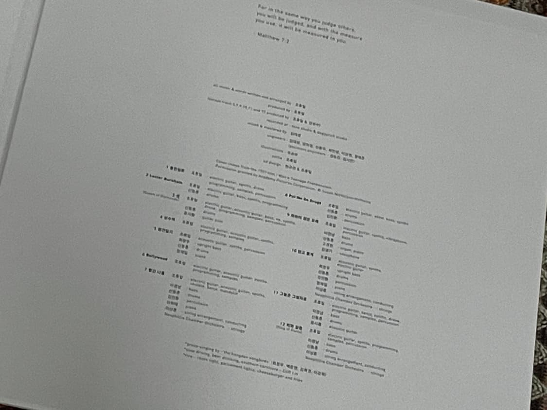 검정치마 THIRSTY LP 상품이미지4