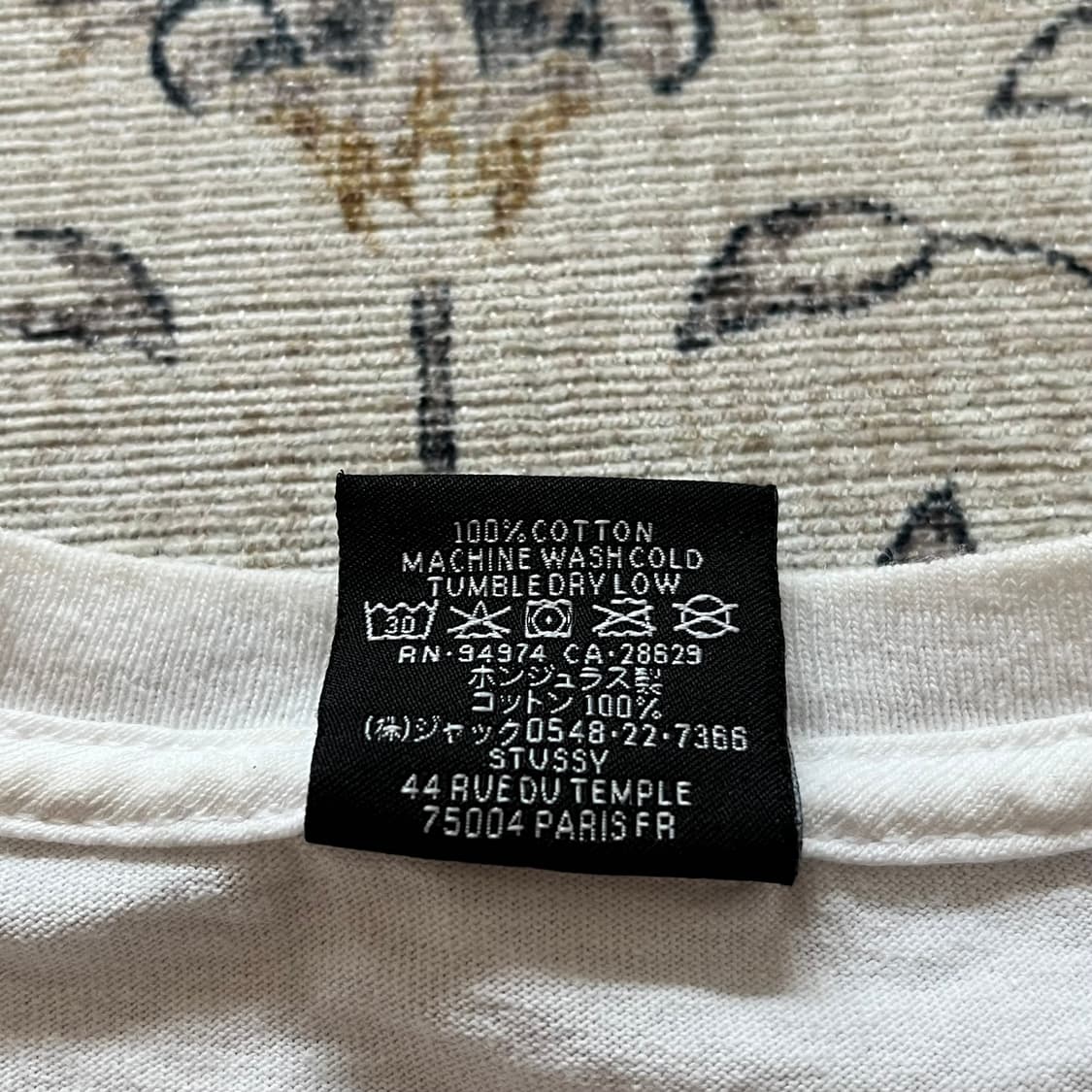 스투시 멜티드 다이스 티셔츠 상품이미지6