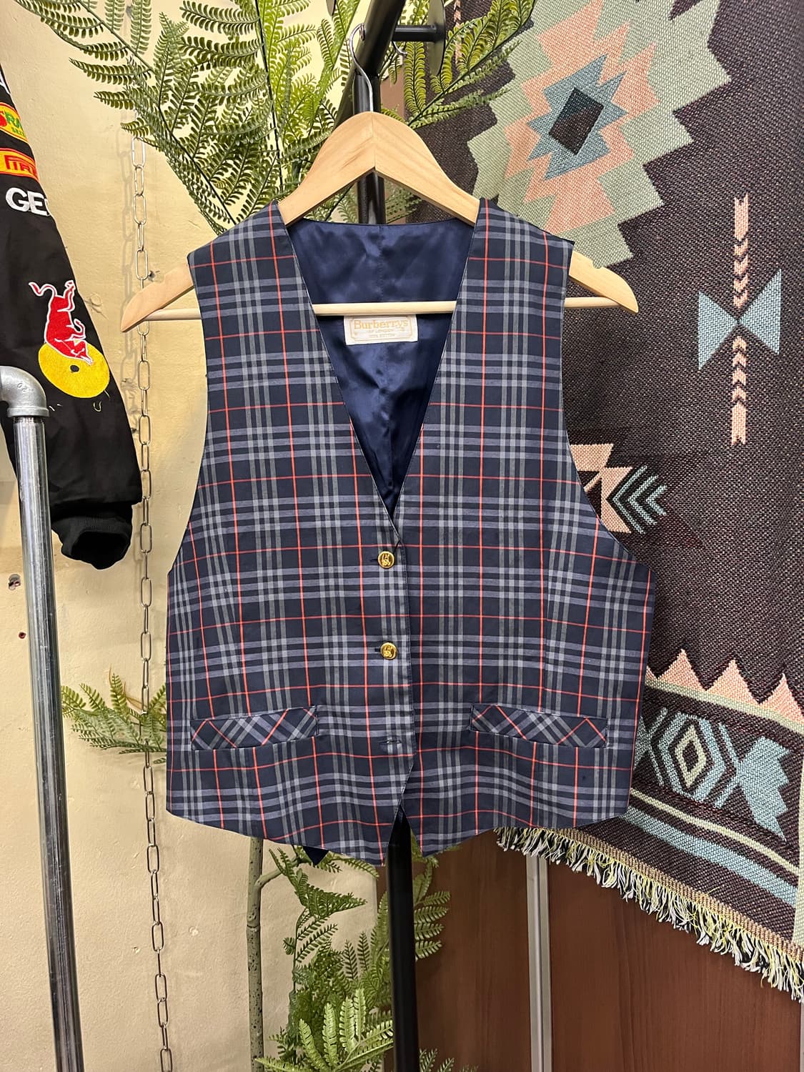 버버리 체크 베스트 #csz719 상품이미지1