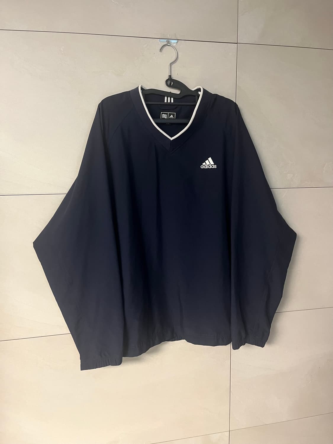 아디다스 골프웨어 바람막이 웜업 네이비 (L) 상품이미지2