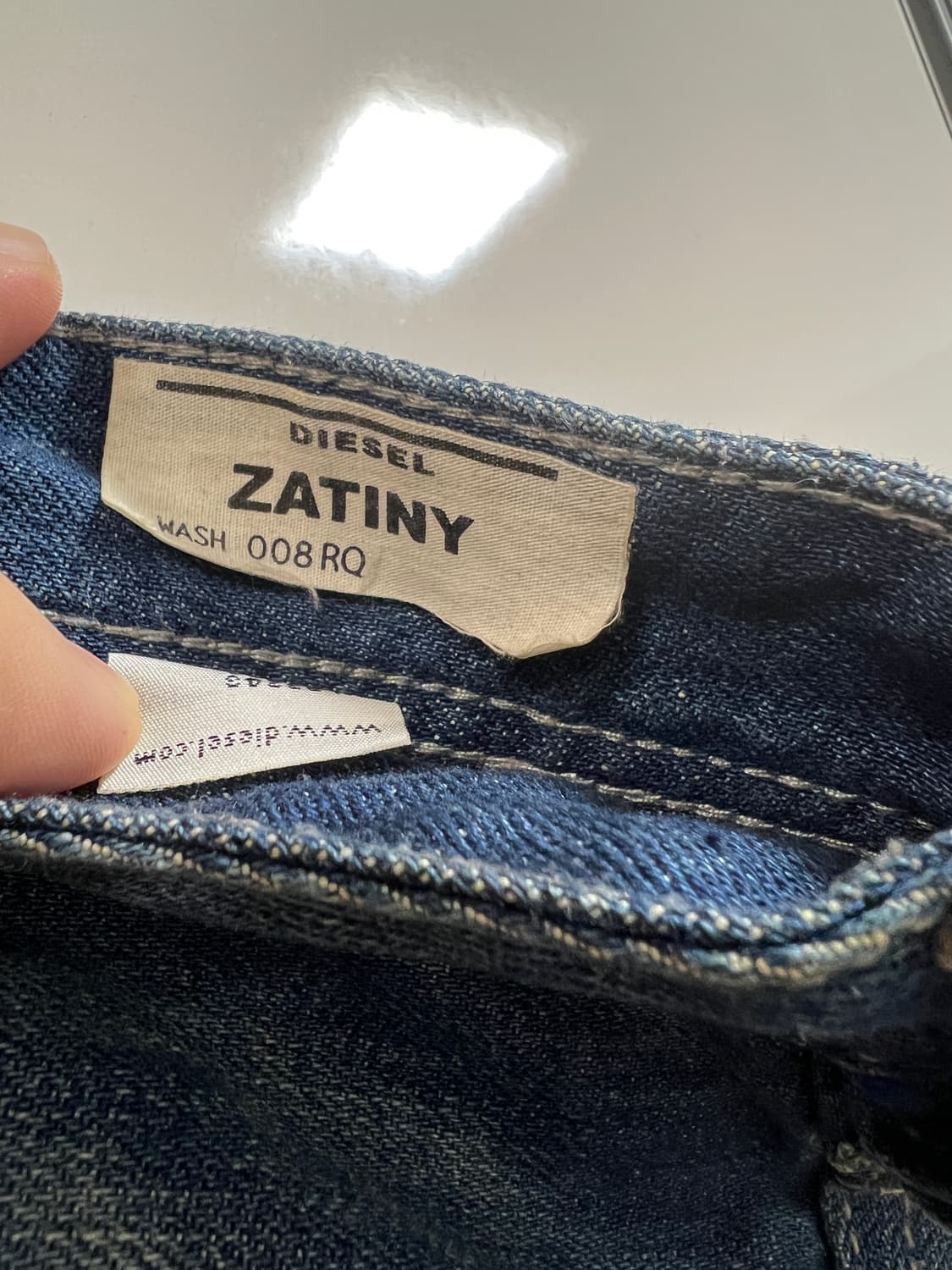 [42인치] 디젤 Diesel zatiny 워싱 데님 팬츠 상품이미지6