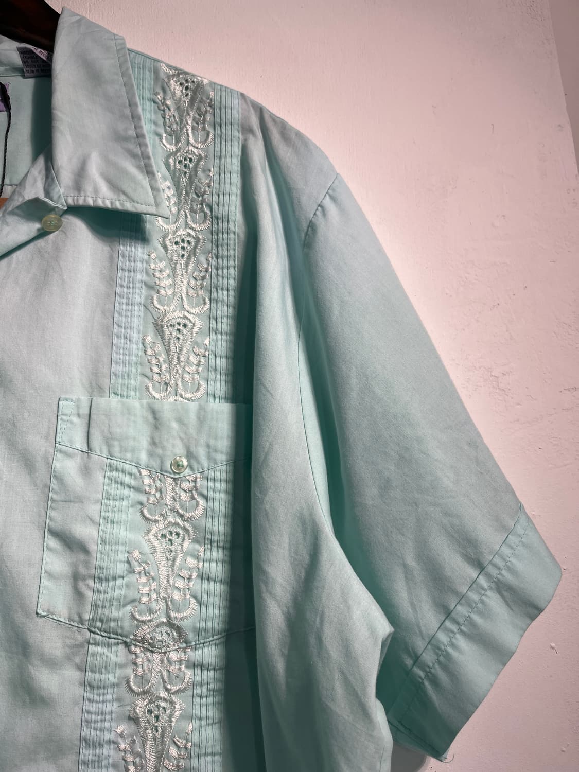 Guayabera shirts (쿠바 셔츠)  2XL 상품이미지7