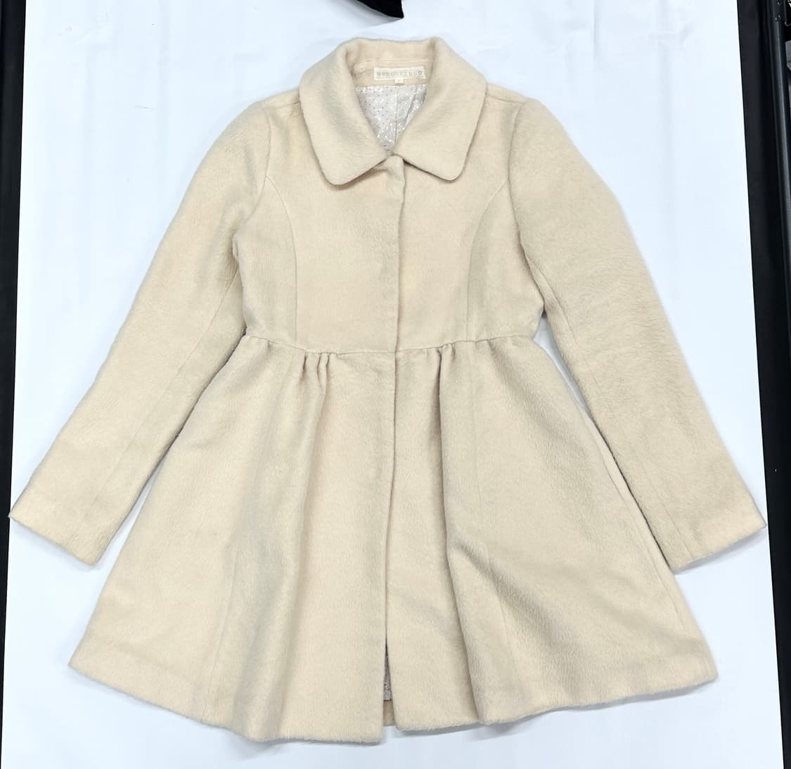 쿠루미의 살구맛 크림 베이비 원피스 미디 코트 양산형 러블리 오네갸루 상품이미지3