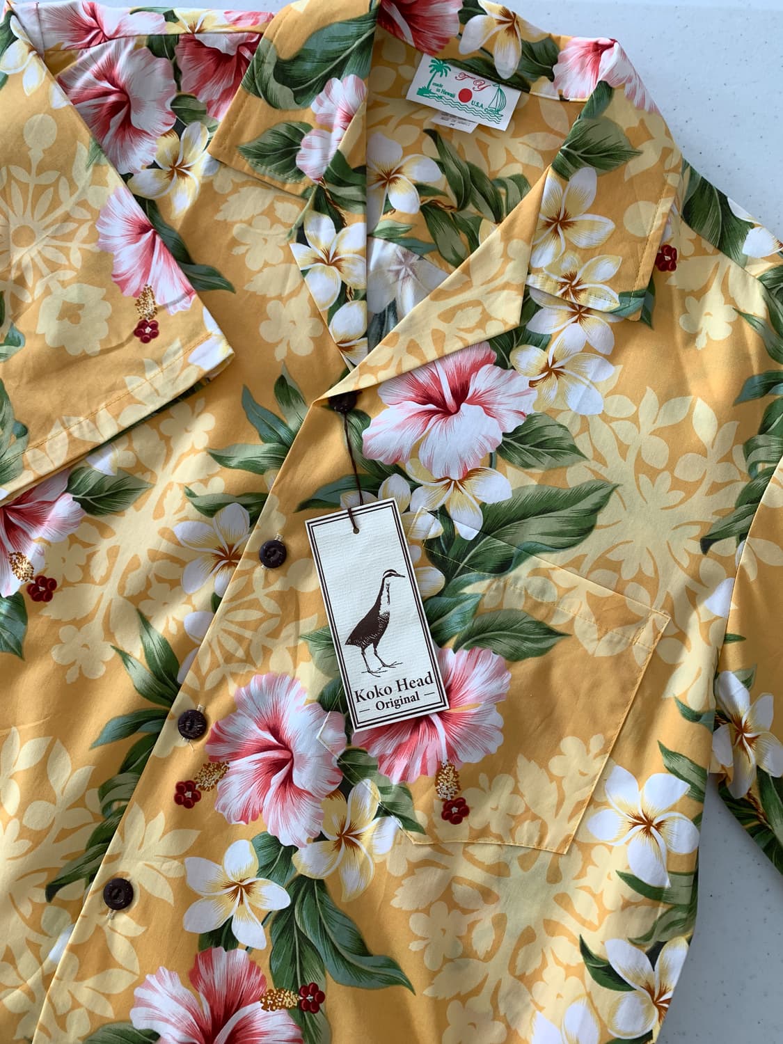 100 데드스탁 코코헤드 USA 하와이안 알로하 셔츠 상품이미지6