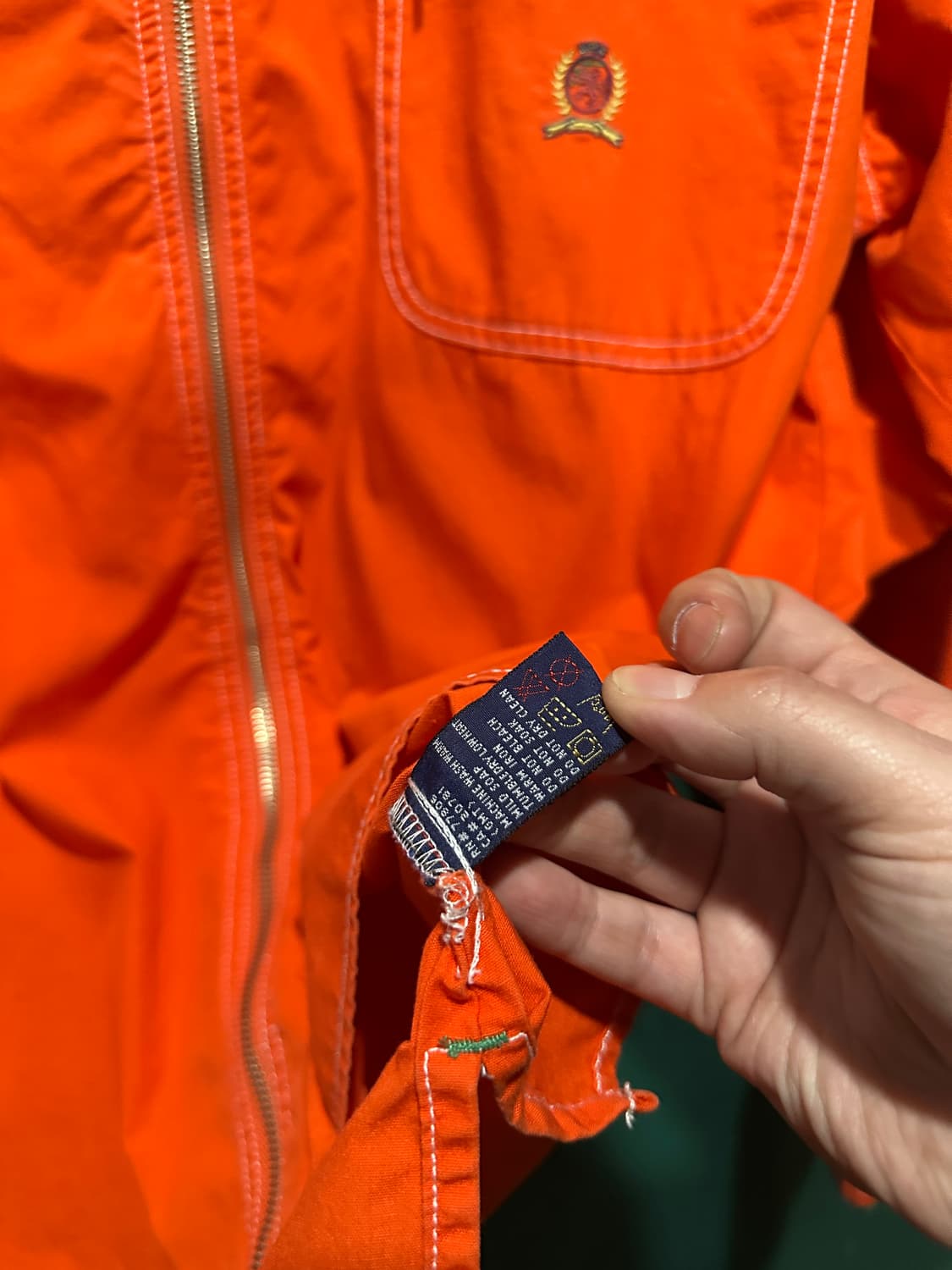 타미 빅로고 셔츠자켓 110사이즈 상품이미지4