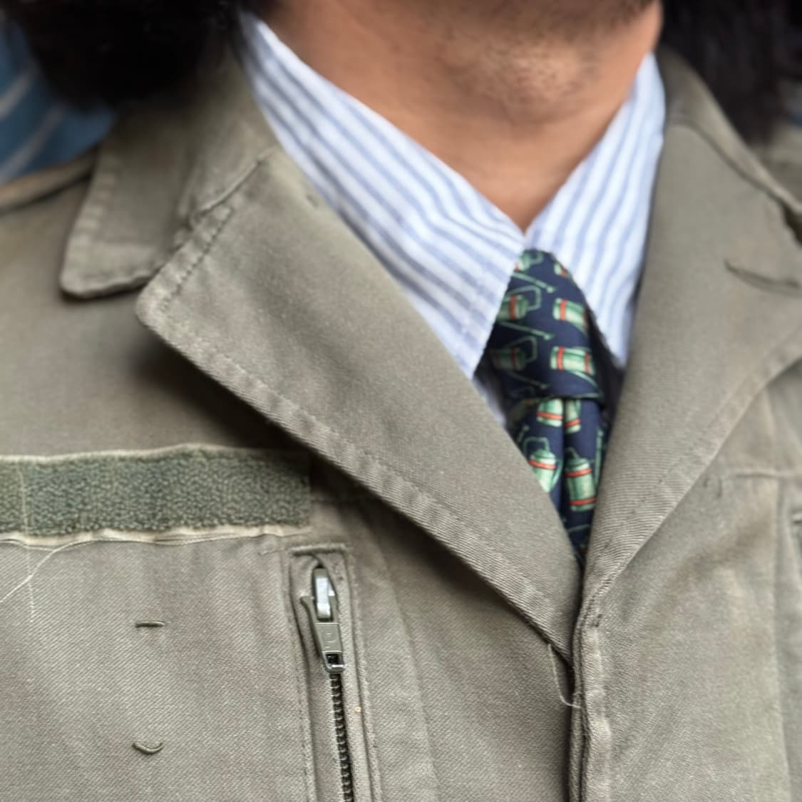 80‘s 프랑스군 F2 컴뱃자켓 88C 상품이미지9