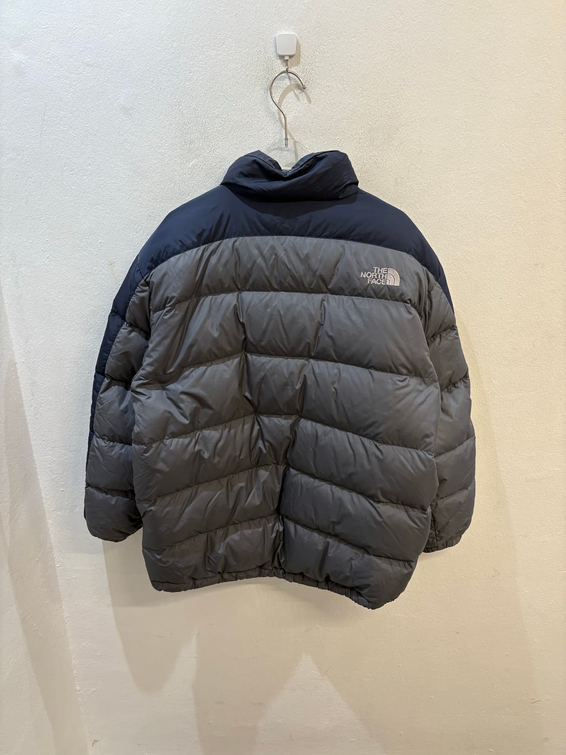The north face gray navy padding 상품이미지4