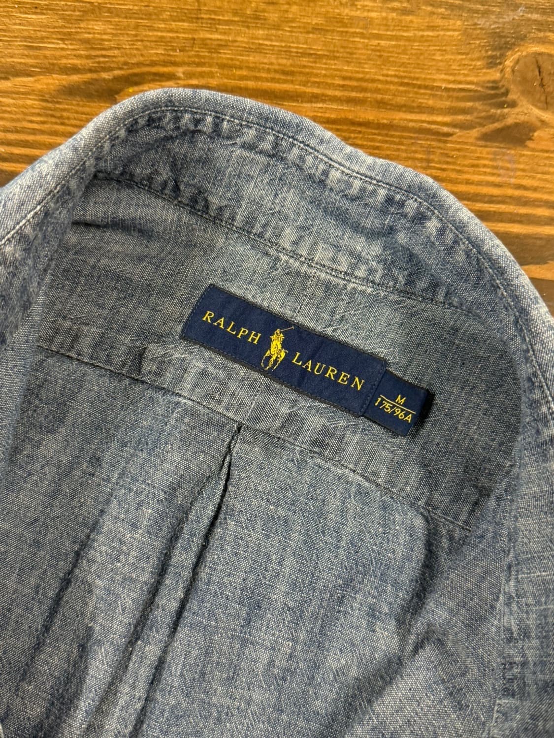 폴로 랄프로렌 샴브레이 버튼다운 셔츠 100 상품이미지9