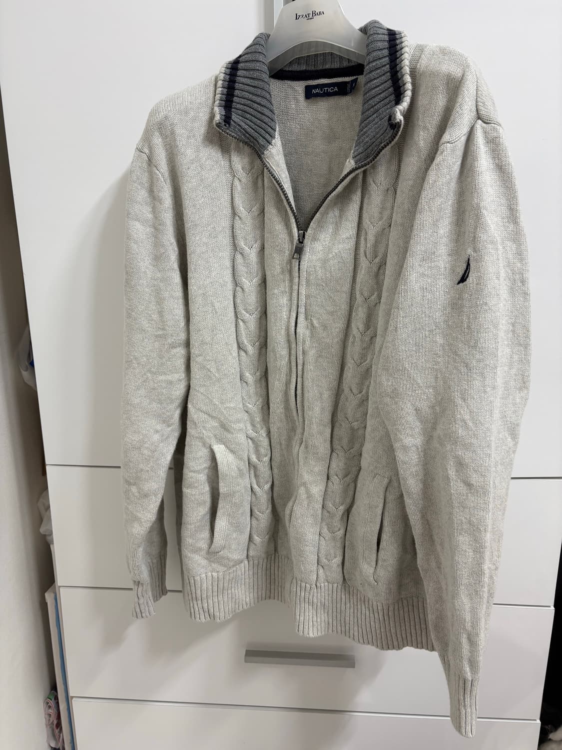 노티카 니트집업 상품이미지1